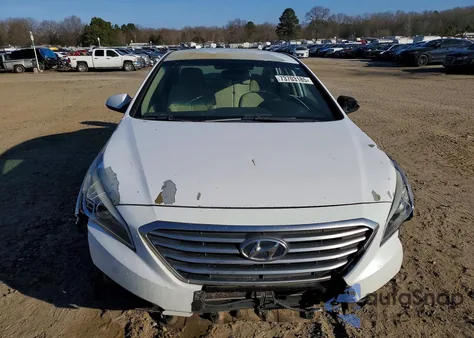 2017 Hyundai Sonata Se z USA, uszkodzony, nr VIN 5NPE24AF0HH439174